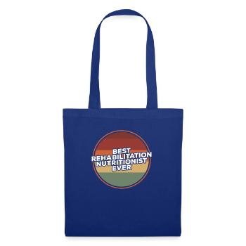 Vintage Best Rehabilitation Nutritionist Ever - Tote Bag - royal blue - Front