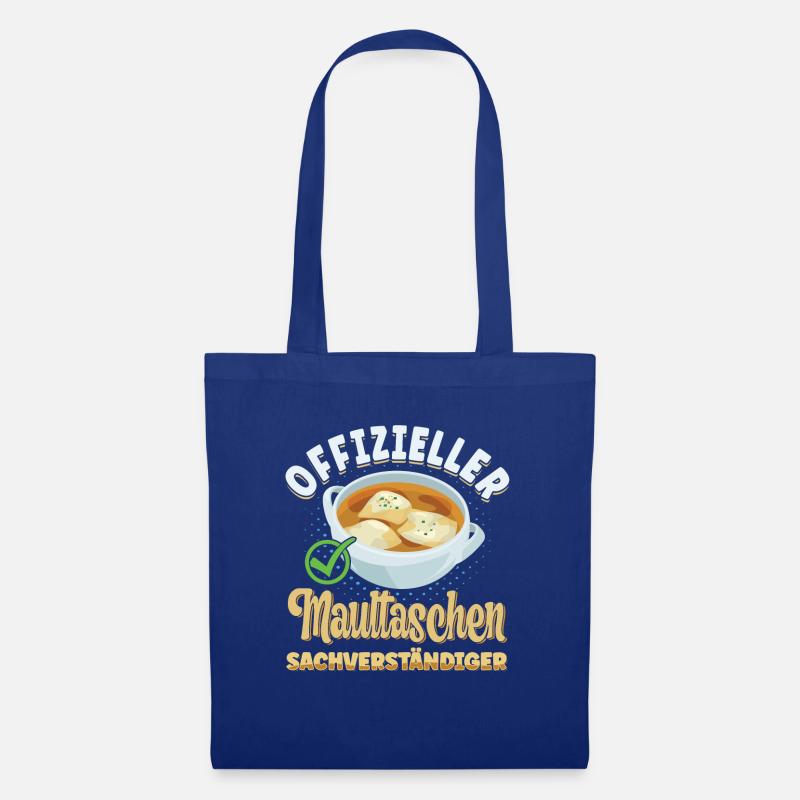 Offizieller Maultaschen Sachverständiger - Stoffbeutel - Royalblau