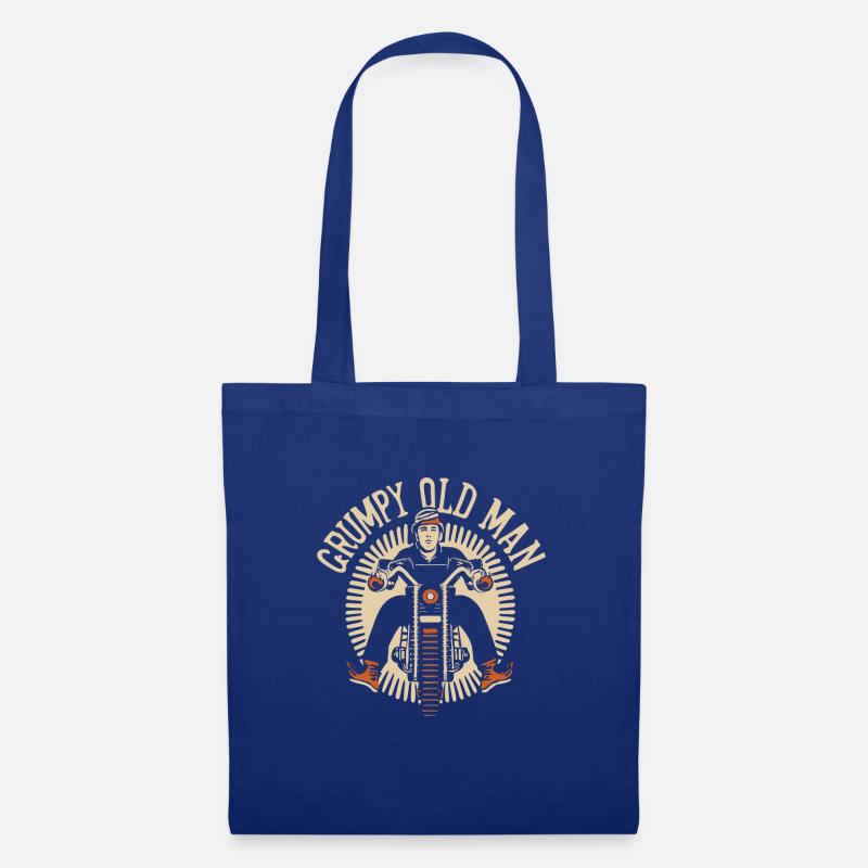 GRUMPY OLD MAN - Tote Bag - royal blue