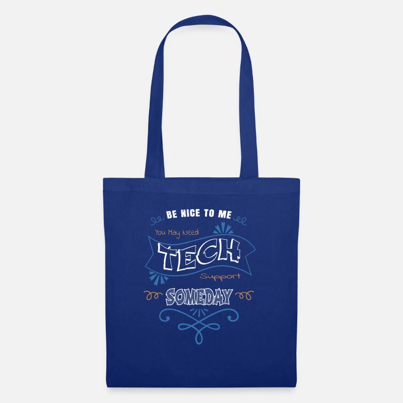 Développeur Fullstack Dictons drôles Idée Présente - Sac en tissu - bleu royal