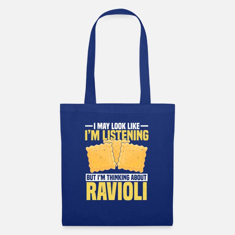 RAVIOLI 8 - Stoffbeutel - Royalblau