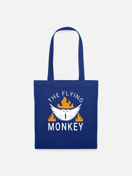Flying monkey - Stoffbeutel - Royalblau