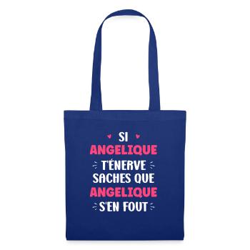 angelique - Sac en tissu - bleu royal - Devant