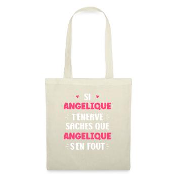 angelique - Sac en tissu - nature - Devant