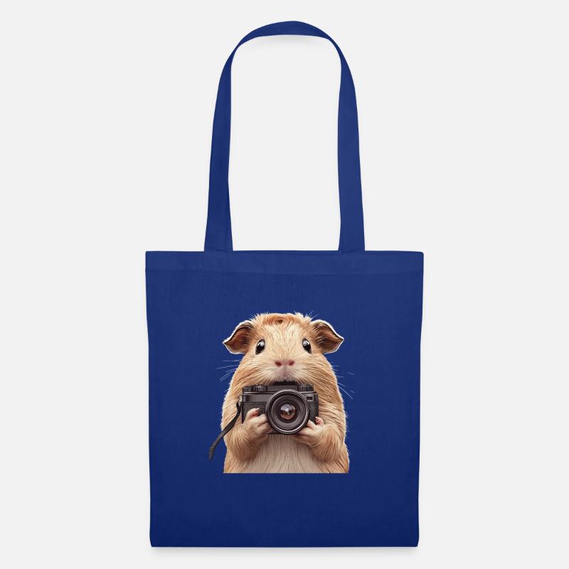 Meerschweinchen - Stoffbeutel - Royalblau