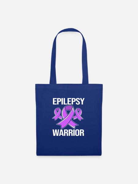 Epilepsie Krieger - Stoffbeutel - Royalblau