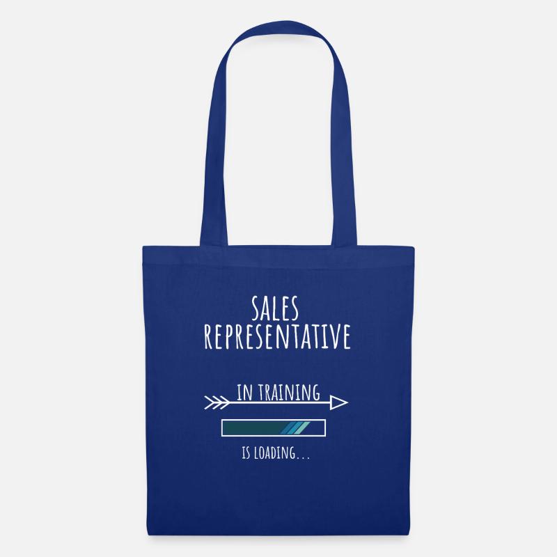 Sales Representative in Ausbildung Beruf Geschenk - Stoffbeutel - Royalblau