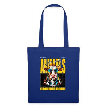 Animals strikes back - Stoffbeutel - Royalblau - Vorne