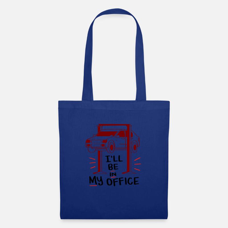 Mechaniker Werkstatt Auto Tuning Geschenk - Stoffbeutel - Royalblau
