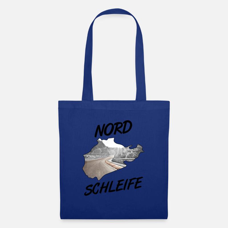 Nordschleife - Stoffbeutel - Royalblau