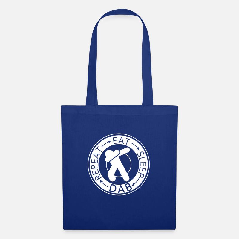 Dabbing - Stoffbeutel - Royalblau