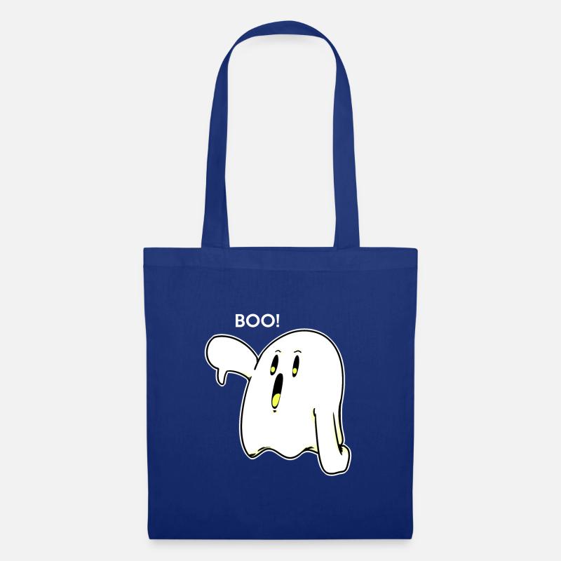 BOO - Ghost - Ghost - Spooky - Gift - Tote Bag - royal blue