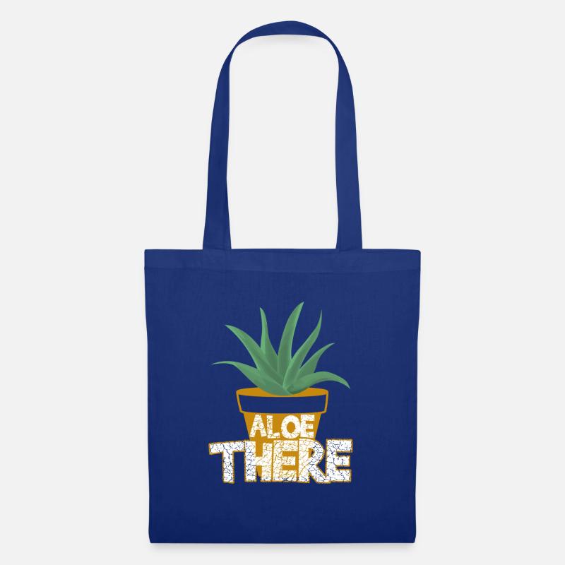 ALOE THERE! - Stoffbeutel - Royalblau
