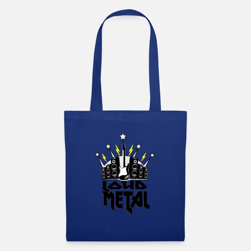 Metal - Stoffbeutel - Royalblau