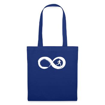 Infinity Running Jogging Jogger Triathlon Marathon - Sac en tissu - bleu royal - Devant