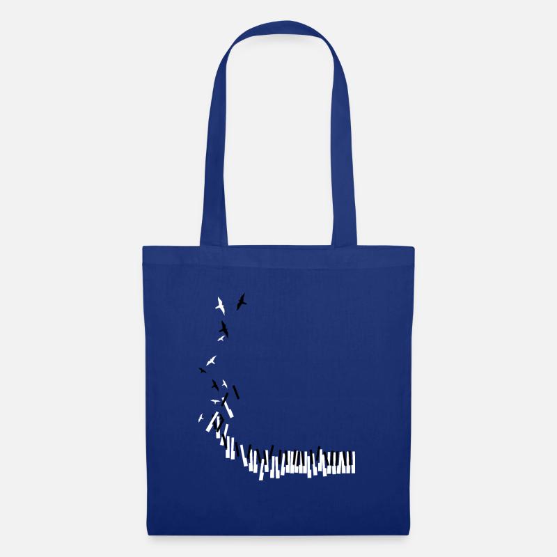Piano - Stoffbeutel - Royalblau