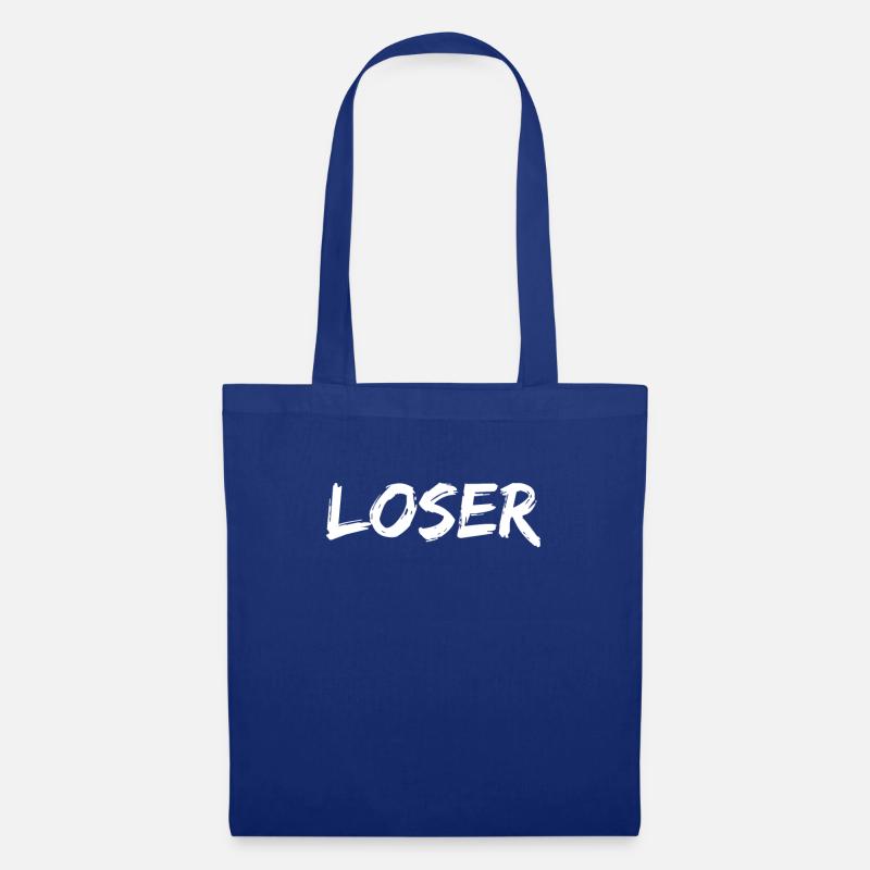 Loser, Verlierer - Stoffbeutel - Royalblau