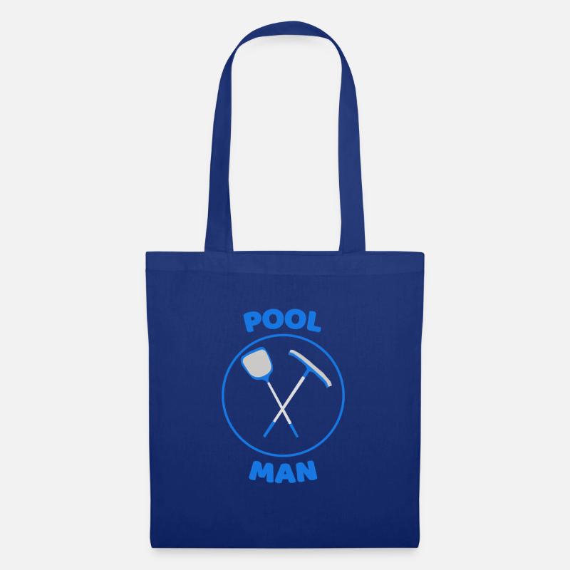 Pool man - Stoffbeutel - Royalblau
