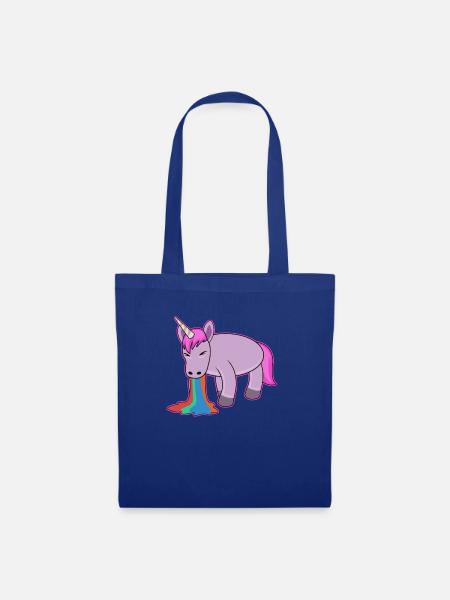 Gay Pride Unicorn Rainbow Gay & Lesbian - Stoffbeutel - Royalblau