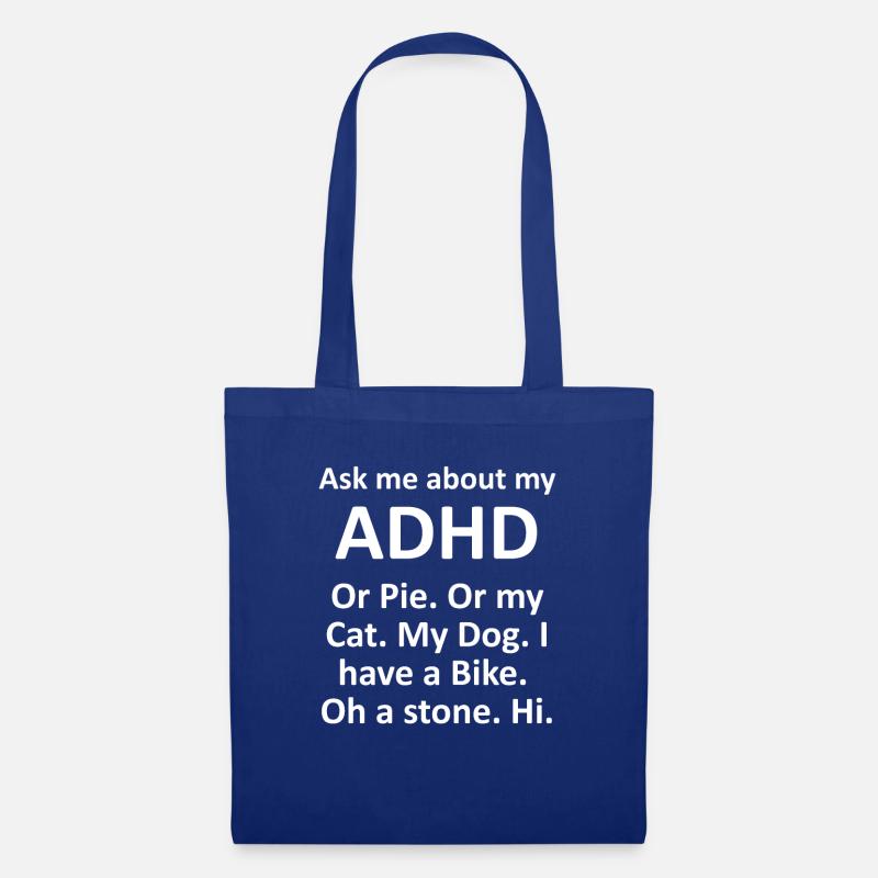 ADHD - Tote Bag - royal blue
