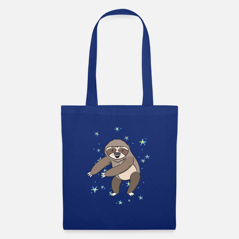 Faultier Floss Like A Boss Flossing Dance Geschenk - Stoffbeutel - Royalblau