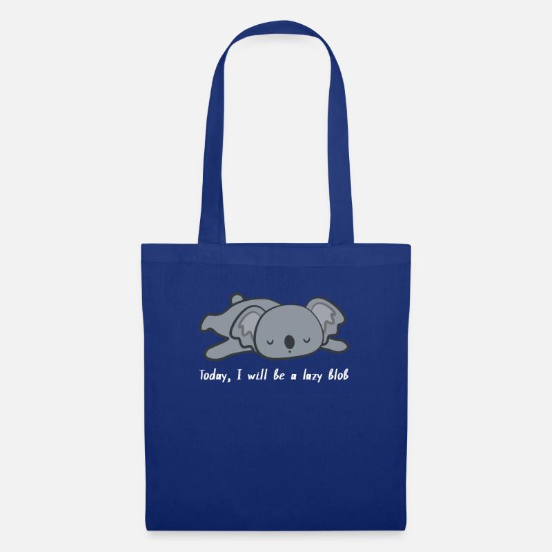 Koala - Koalas - Koala T-Shirt - Chill out - Stoffbeutel - Royalblau