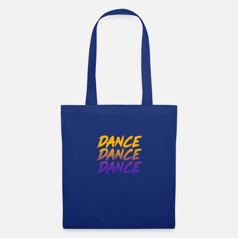Dance Dance Dance Shirt - Stoffbeutel - Royalblau