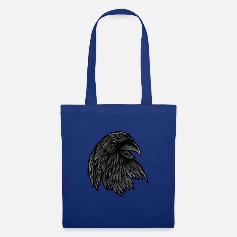 Raven Rabe - Stoffbeutel - Royalblau