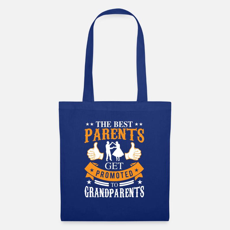 Die besten Eltern - Stoffbeutel - Royalblau