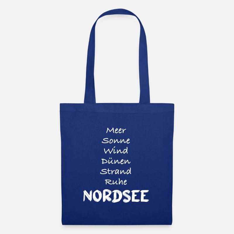 Nordsee Stimmung - Stoffbeutel - Royalblau