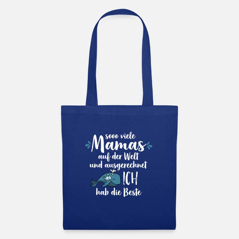 So viele Mamas auf der Welt Muttertag Geschenk - Stoffbeutel - Royalblau