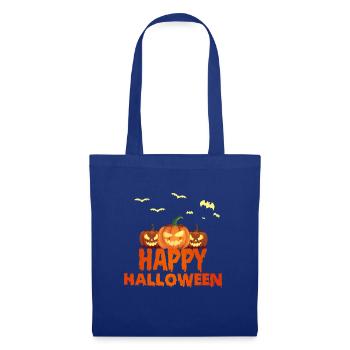 Happy halloween - Sac en tissu - bleu royal - Devant