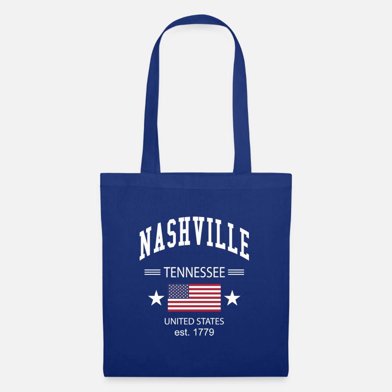 Nashville - Stoffbeutel - Royalblau