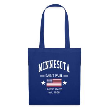 Minnesota - Stoffbeutel - Royalblau - Vorne
