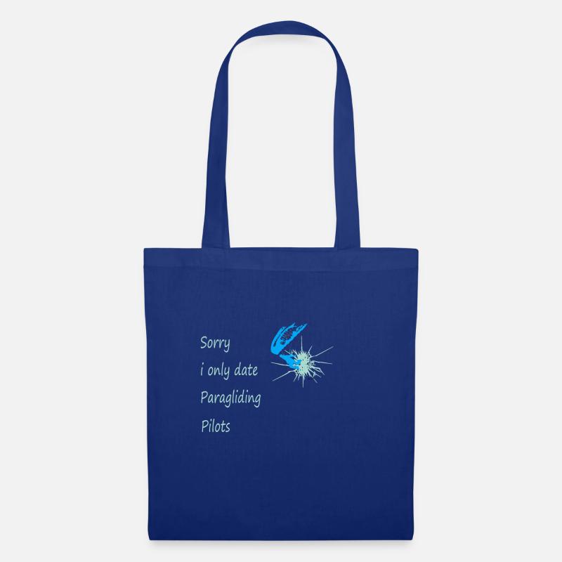 Liebe Gleitschirm Paragliding Date fun - Stoffbeutel - Royalblau