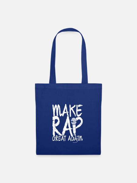 MAKE RAP GREAT AGAIN - Stoffbeutel - Royalblau