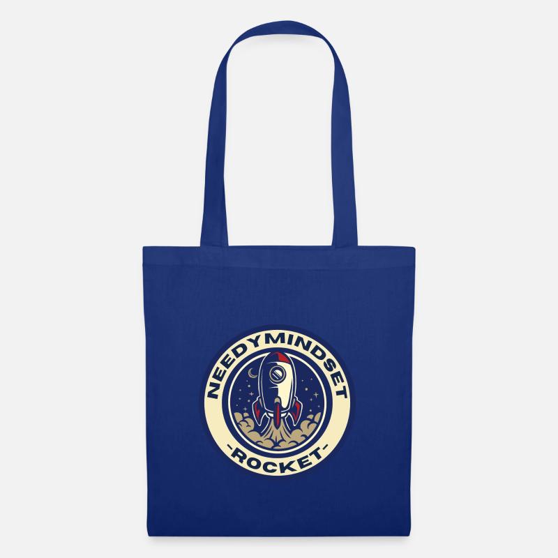 NeedyMindSet's Rocket - Sac en tissu - bleu royal