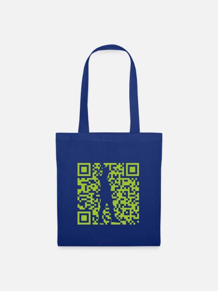 Axt Doppelaxt Axt - Stoffbeutel - Royalblau