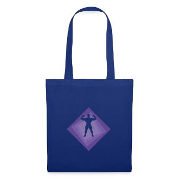 Wrestler Wrestling Kampfsport - Stoffbeutel - Royalblau - Vorne
