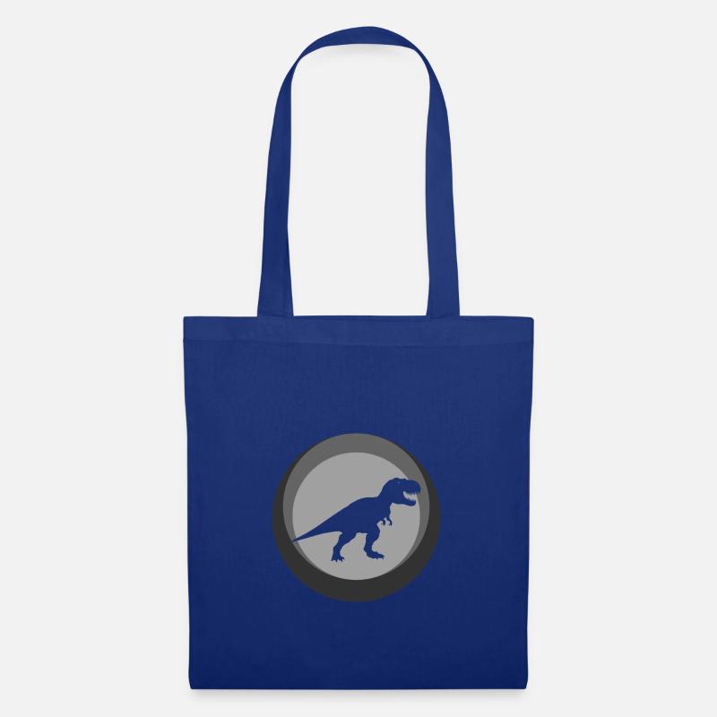 Dinosaurier Urzeit Dinosaurs - Stoffbeutel - Royalblau
