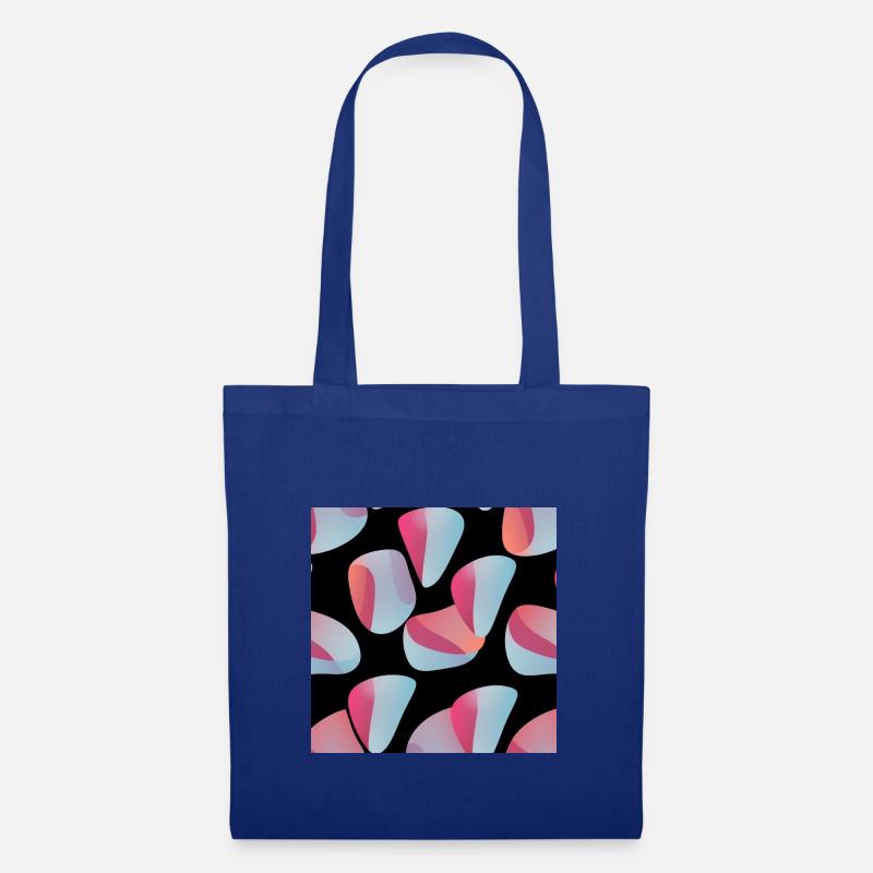 Dynamic Geometric Pattern - Tote Bag - royal blue