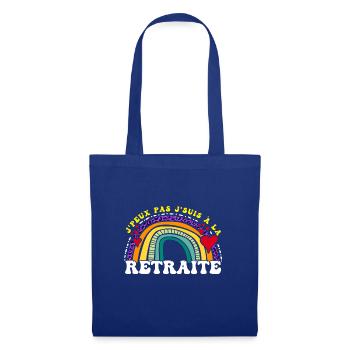 J'peux Pas j'suis retraité - Humour de départ à - Tote Bag - royal blue - Front