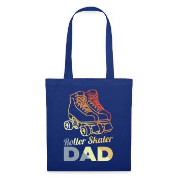 Père du roller - Sac en tissu - bleu royal - Devant