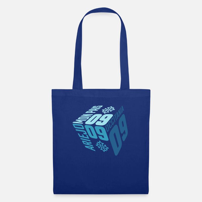 Der Cube d'Ariège. - Stoffbeutel - Royalblau