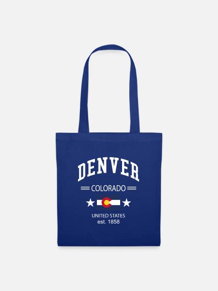 Denver - Stoffbeutel - Royalblau