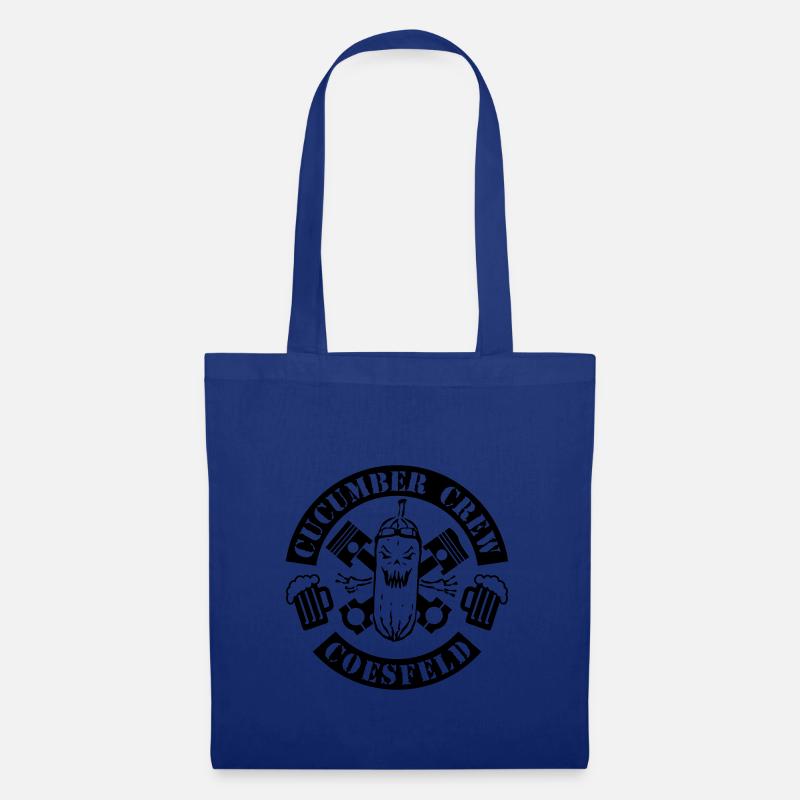 Cucumber Crew Coesfeld schwarz - Stoffbeutel - Royalblau