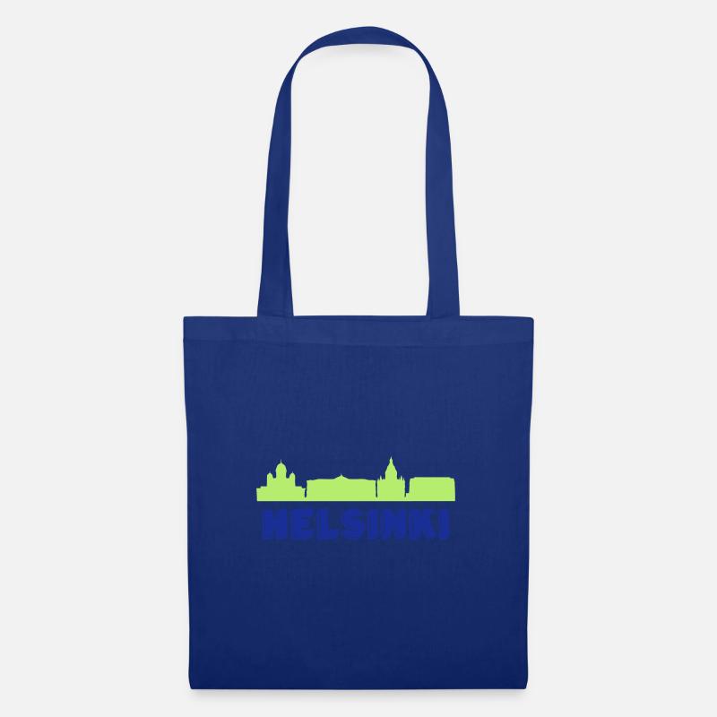 Helsinki - Stoffbeutel - Royalblau