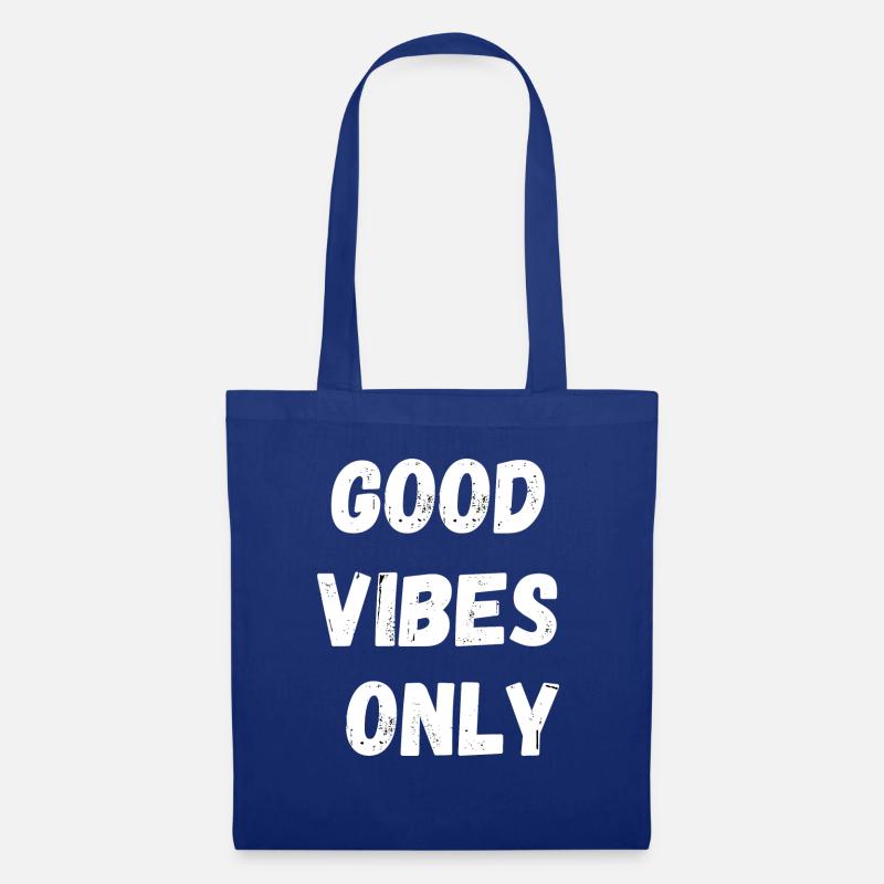 Good Vibes Only - Stoffbeutel - Royalblau