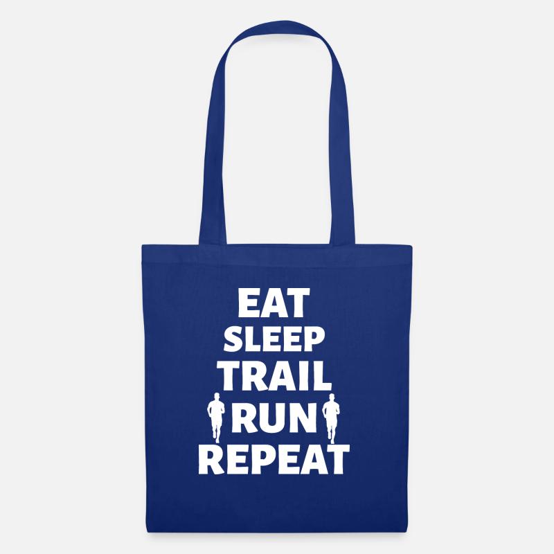Marathon Running - Stoffbeutel - Royalblau