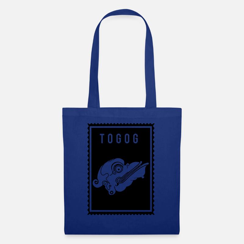 Togog - Wayang - Stoffbeutel - Royalblau